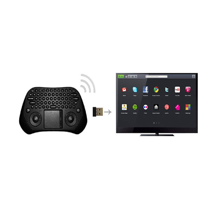 Measy GP800 2,4 GHz Wireless Gaming Tastatur Smart Air Maus Tochpad Fernbedienung für Android TV Box/Laptop/tablet PC