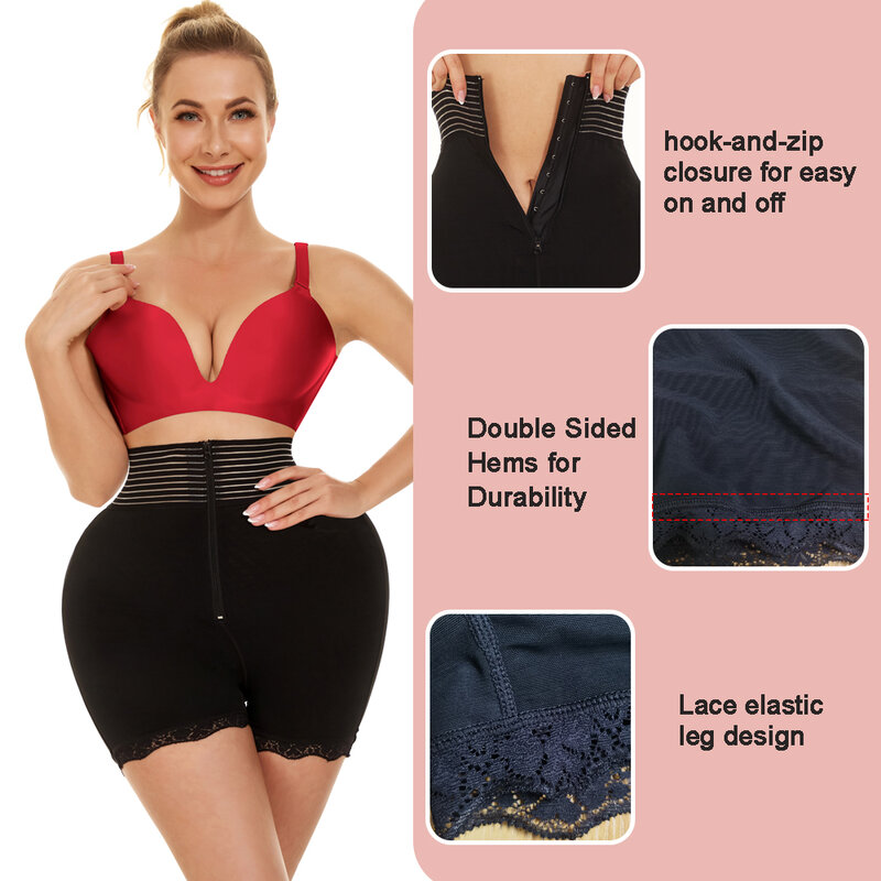 LANFEI – culotte gainante pour femmes, taille haute, contrôle du ventre, sans couture, vêtement modelant pour le corps, livraison directe