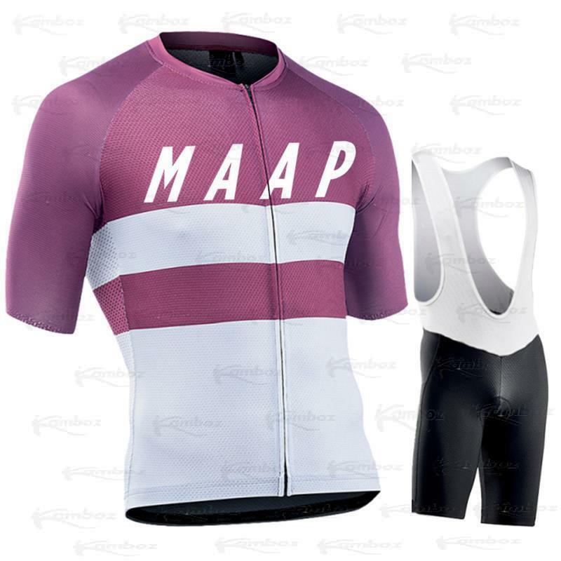 Nowy zestaw koszulek rowerowych MAAP Team 2022 letnia odzież rowerowa rower MTB oddychające ubrania Maillot garnitur Ropa Ciclismo mężczyźni jednolite