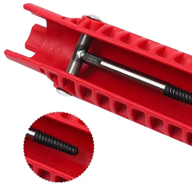 In 1 Key Key Flume Magic ประแจอ่างล้างจานท่อ Magic Wrench 8 In 1 Multifunctional ภาษาอังกฤษ Key ประปาเครื่องมือ