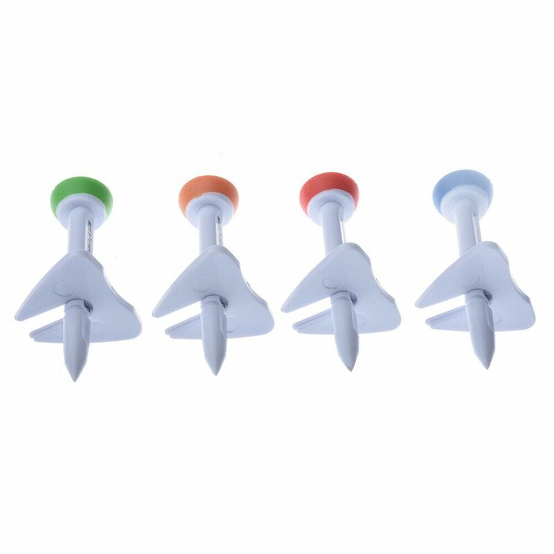 1Pc Adjustable Nylon/Silicone Golf Tees Step Down Golf Holder Balls Support Accessories Plastic Golf Gifts For Golfer Stand Base