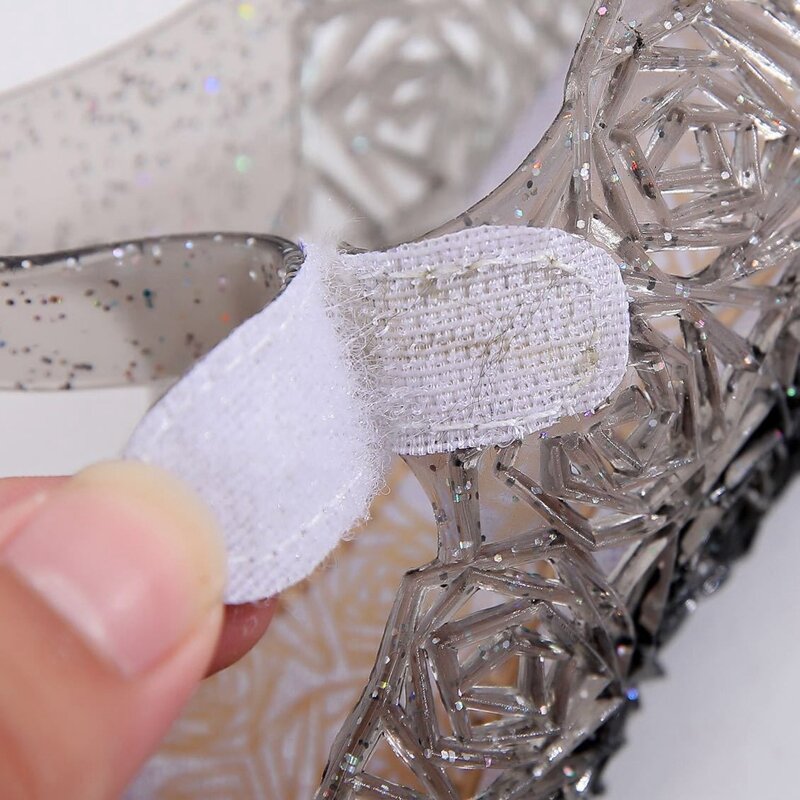 Toddler Infant Kids Baby Girls Wedge Cosplay Party Single Princess Shoes Sandals Children High Heel Girls Performance Prop Shoes