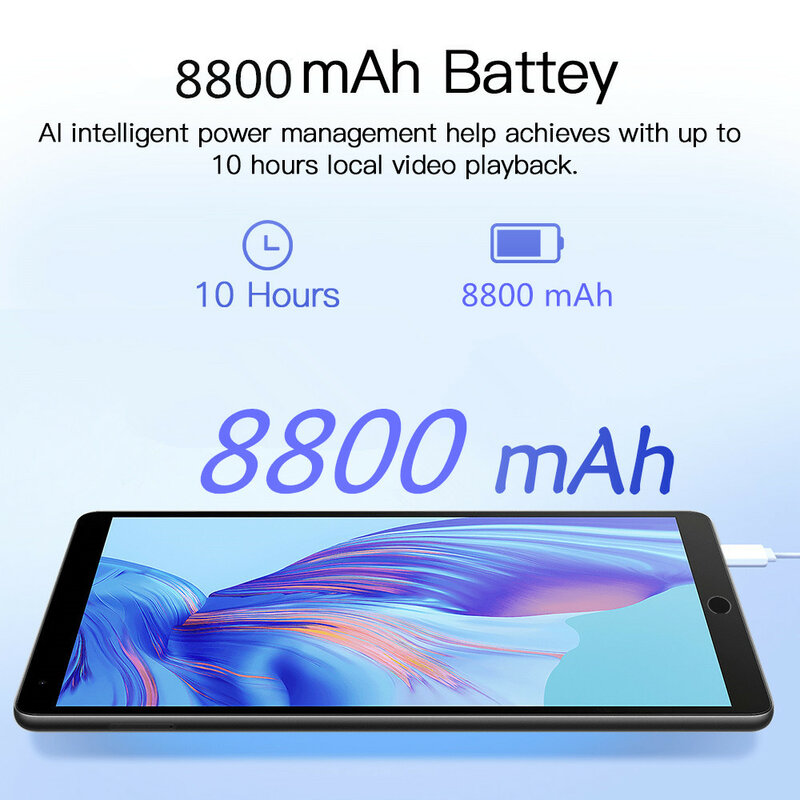 Firmware Global 5G Tablet P11 Pro 8 Inci Tablet Layar Full HD Tablet Android 10 Sim Ganda 8800MAh Tablette P11 Pro Android