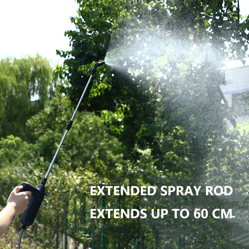 ไฟฟ้า Sprayer Gun สวนอัตโนมัติ Atomization USB ชาร์จพืชขวดฉีดรดน้ำสามารถสวนชลประทาน
