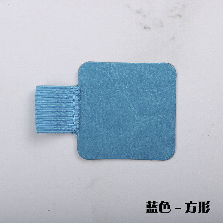 1pc Climemo Brand Pen Clip PU Leather Pen Holder Self-adhesive Pencil Elastic Loop for Notebooks Journals Clipboards