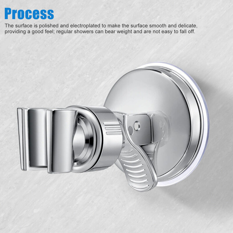 Przydatna regulowana słuchawka prysznicowa uchwyt przyssawka ręczny uchwyt ścienny uchwyt łazienkowy Showerhead Rack akcesoria łazienkowe