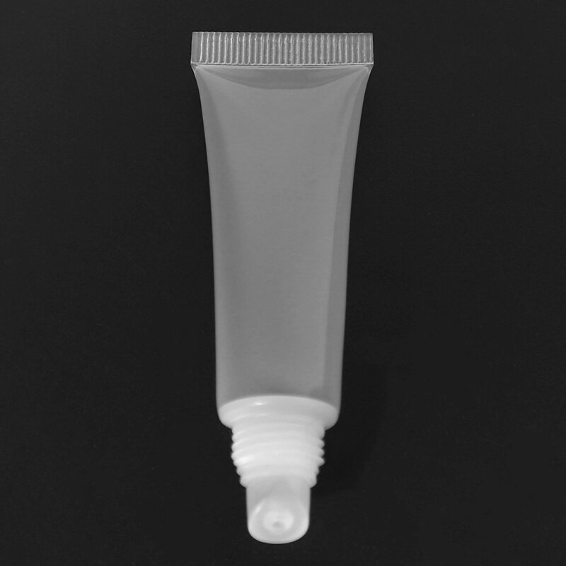 100er Pack 10ml Lipgloss-Röhrchen leere Lotion Nachfüll röhrchen Soft Squeeze-Röhrchen für DIY-Reise verteilungs flasche