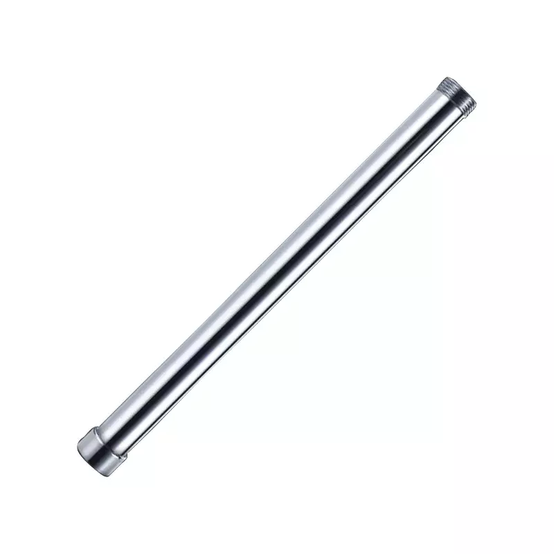 Tubo de extensión de ducha, brazo cuadrado de acero inoxidable de alta calidad, redondo, 30 cm