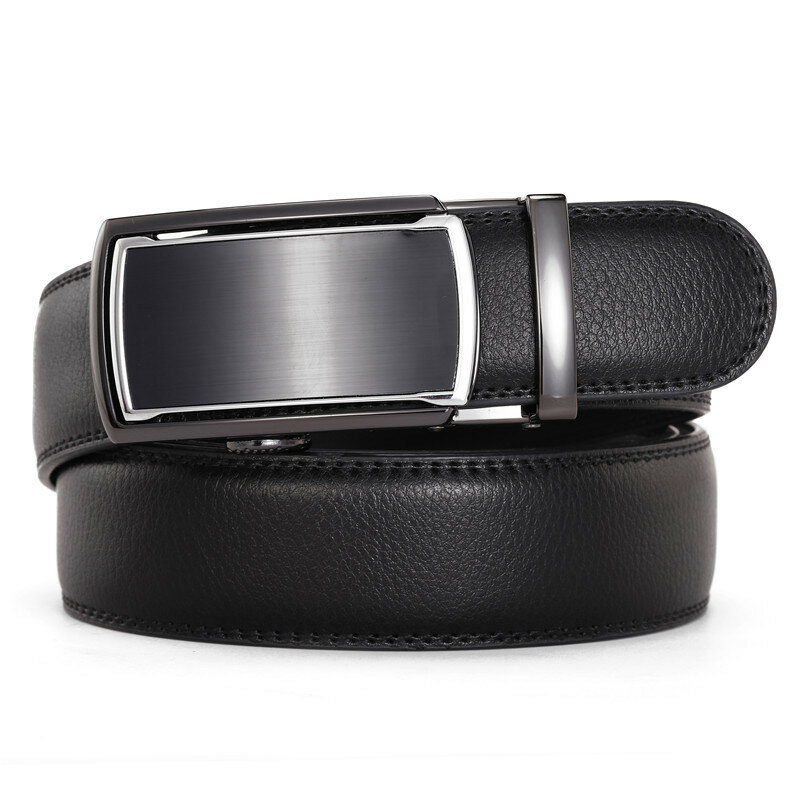 Cinturones de diseñador para hombre, cinturones de cuero genuino de lujo para negocios, de alta calidad, informales, con hebilla automática de Metal