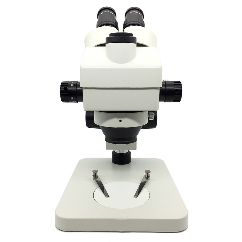 Microscopio Stereo testa trinoculare microscopio Zoom 7X-45X per ispezione PCB riparazione telefono cellulare