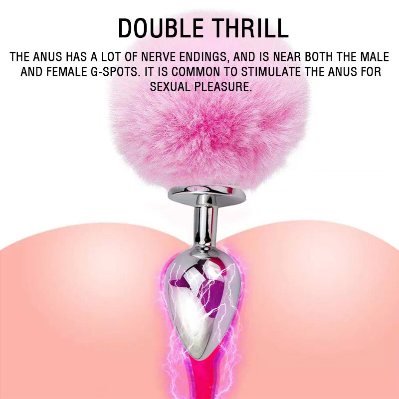 Sexy korek analny dla kobiet Anal seks-zabawka dla Cosplay Sex gry dorosłych Fox Tail korek analny Metal Anus Butt Plug dla 18 Anal Sex zabawki