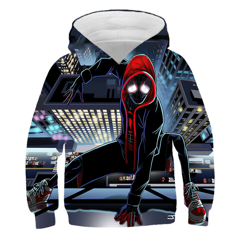 Spiderman hoodies 3-14 ys meninos camisolas meninos hoodies crianças moletom crianças meninos meninas roupas charming 2023 crianças