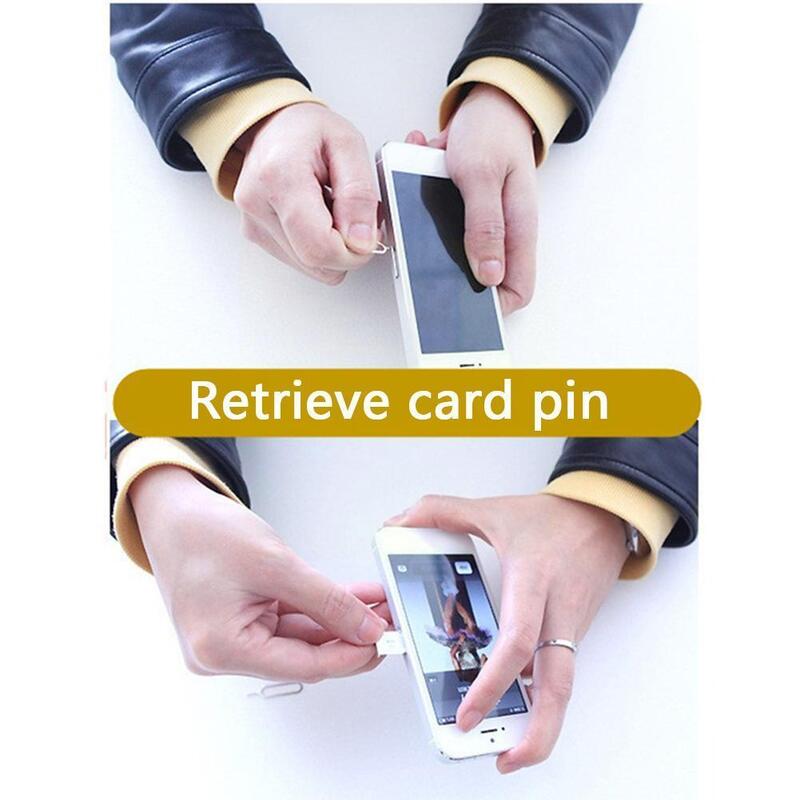 Lector de tarjetas Sim de 1 piezas, accesorio para teléfono móvil 2g/3g/3g/4gs/4g/4s/5i F Pad 2/3/4, H6c9
