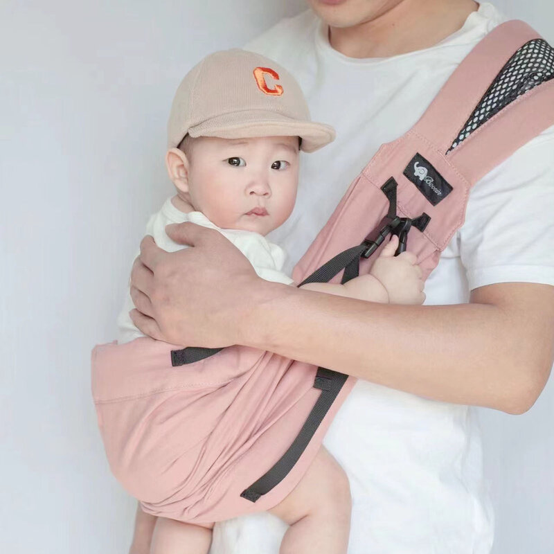 Adjustable Soft Single Shoulder Multifunctional Suspenders Toddler Kids Carrier Belt Baby Carrier Newborn Sling Wrap with Pack