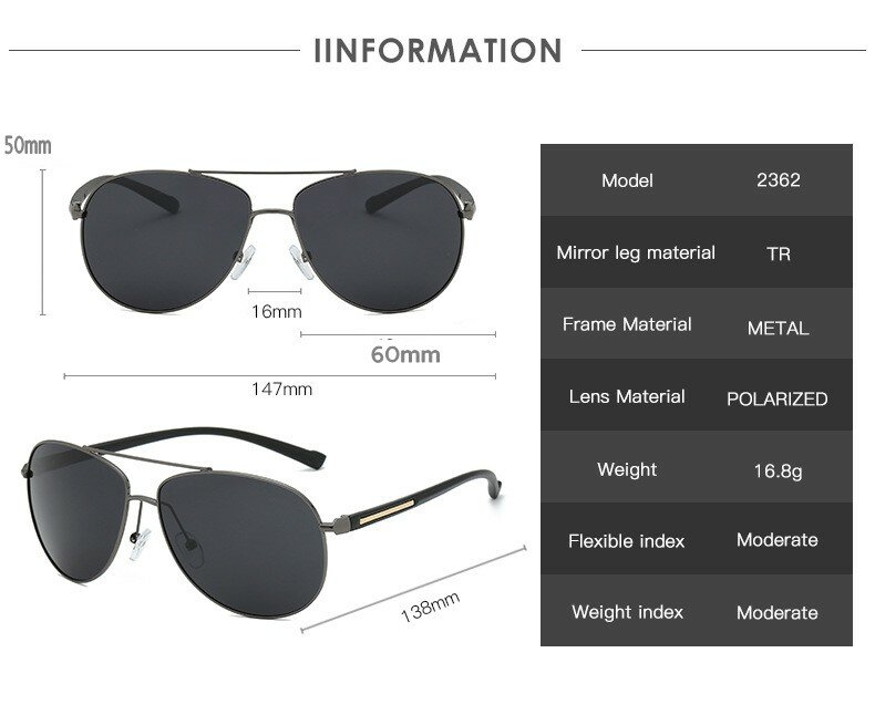Occhiali da sole polarizzati da uomo per uomo donna Vintage lusso raggi aviazione Designer di marca montatura in lega occhiali da sole accessori UV400