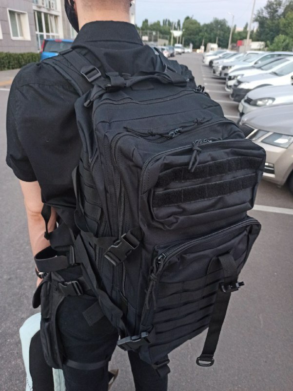 Большой тактический рюкзак для мужчин объемом 50 л, уличный Водонепроницаемый ранец с мягкой спинкой 3P для походов, кемпинга, охоты