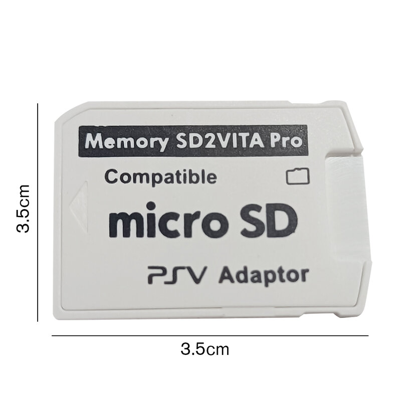 버전 6.0 SD2VITA PSVSD 메모리 카드 어댑터, PSVita Henkaku 3.65 시스템 1000 2000 TF 카드 변환기 SD 카드