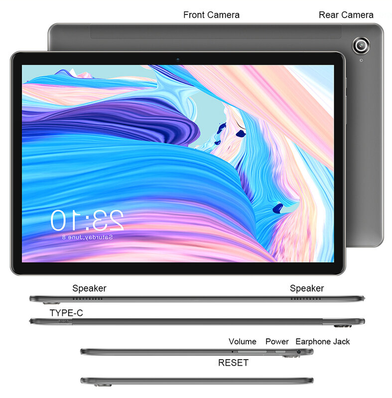 Tablette Android 10 de 10 pouces, avec Firmware Global M40 Pro, écran FHD +, 12 go, 512 go, réseau 5G, 8800mAh