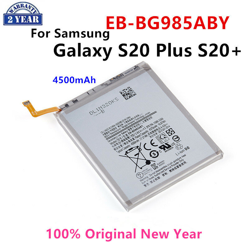SAMSUNG-EB-BG985ABY original para teléfono móvil, batería de repuesto de 4500mAh para Samsung Galaxy S20 Plus, S20Plus, S20 +, herramientas