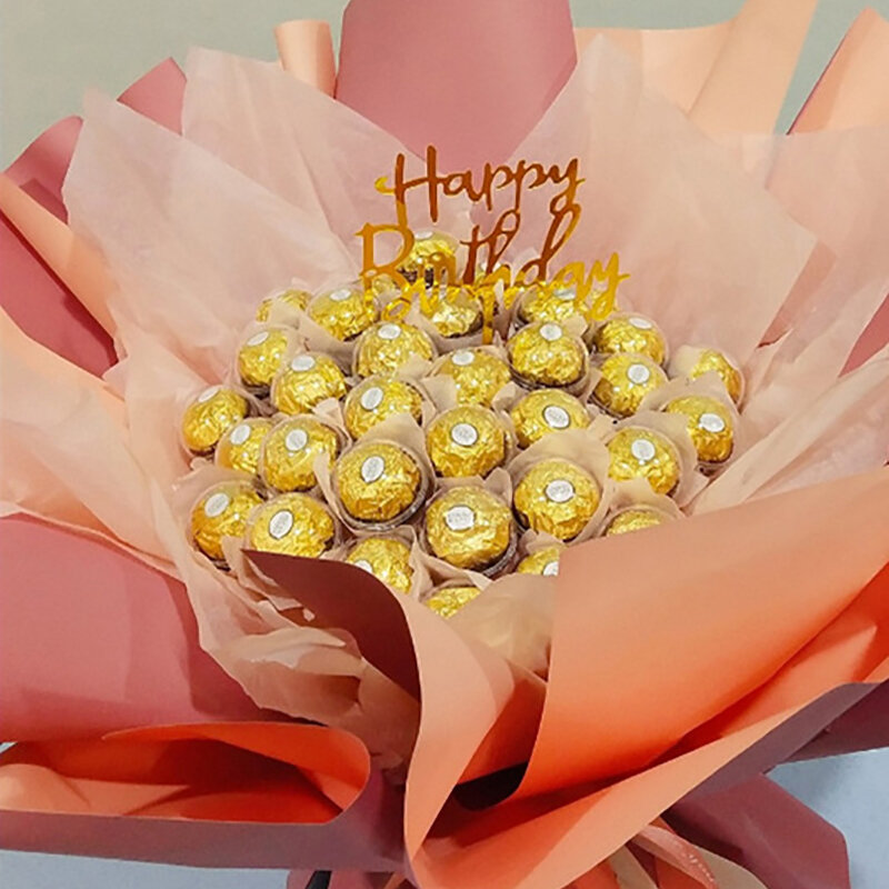 Bộ 50 Rõ Ràng Hộp Chocolate Truffle Lót Hoa Hộp Kẹo Hoa Chocolate Bóng Đựng Hình Valentines Day Pokemon Tặng Đảng trang Trí