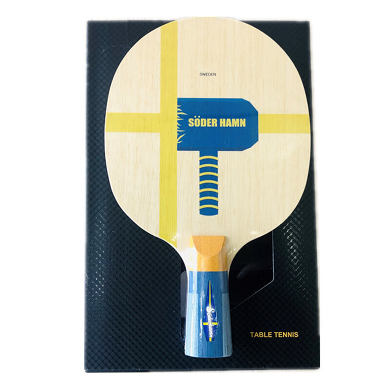 Stuor-palas de tenis de mesa de fibra de carbono, raqueta de ataque rápido integrada, ALC