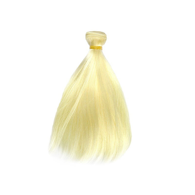 Bybrana New Milk Silk Doll Hair 1 Pcs 20cm*100cm And 25*100cm Synthetic Hair BJD Wig DIY