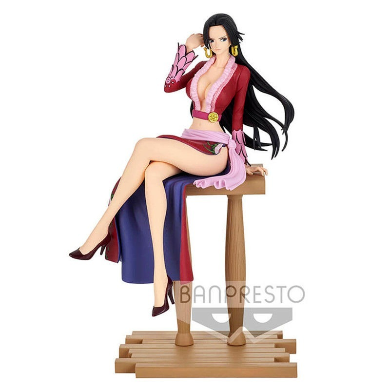 Una pieza hecha a mano Grandline Journey emperatriz hanpolla Anime modelo periférico adorno regalo