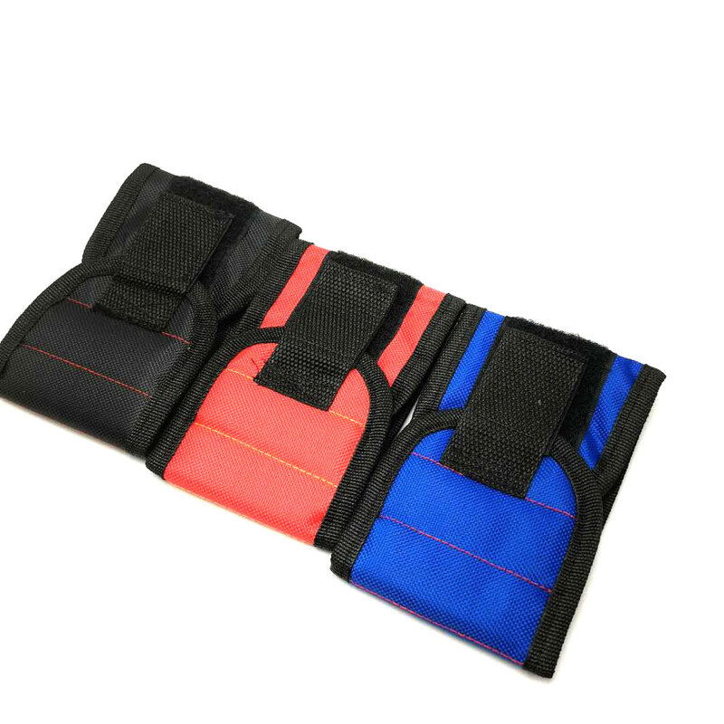 Nuova borsa portautensili portatile con cinturino magnetico forte per vite chiodo dado bullone trapano Kit di riparazione organizzatore