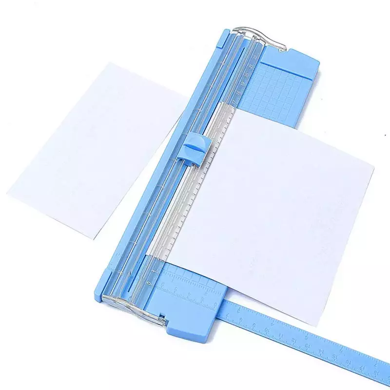 Paper Cutting Machine Paper Cutter Art Trimmer Guillotine with Pull-out Ruler for Photo Labels Paper Cutting Tool Durable