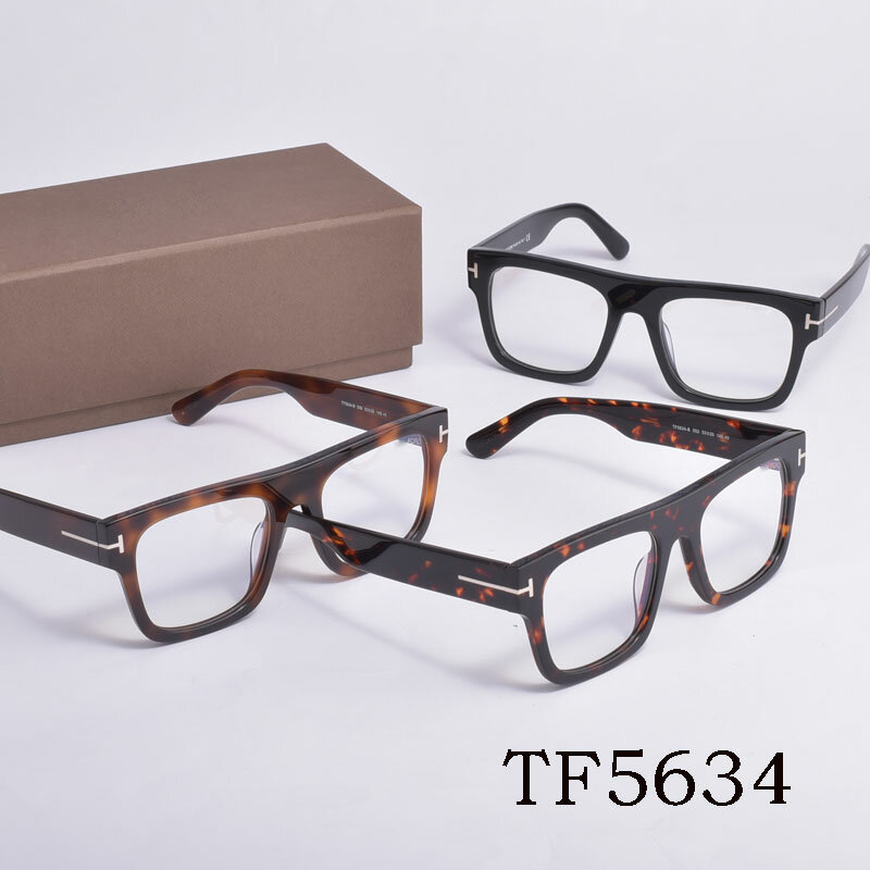 빈티지 톰 DEYE 안경테 TF5179, 패션 아세테이트 독서용 근시 처방 안경
