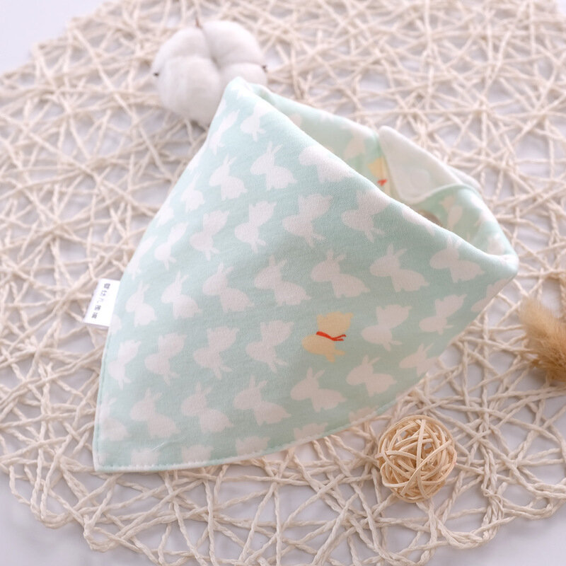 Bavoirs Triangle en coton pour bébés, bavettes pour enfants, Bandana, Dribble, nouveau-né, en tissu absorbant