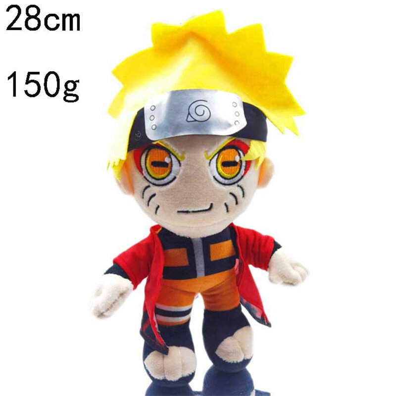 ร้อนขาย Anime 28ซม.ใหม่ Naruto Plush ของเล่น Sasuke Hinata Kakashi Itach Gaara ตุ๊กตาตุ๊กตาตุ๊กตาเด็กของขวัญ