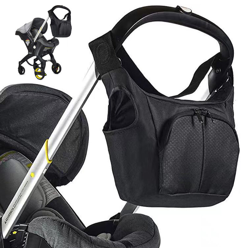 Baby diaper bag for doona/foofoo stroller bag organizer black storage waterproof organizer doona accessories donna parts