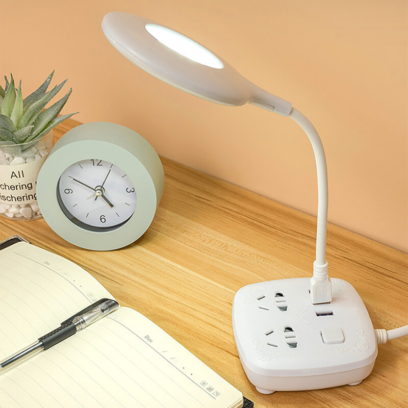 Portátil USB LED Night Market Light, Luz do anel de leitura, energia móvel, Mini destaque, Aprendendo a luz noturna