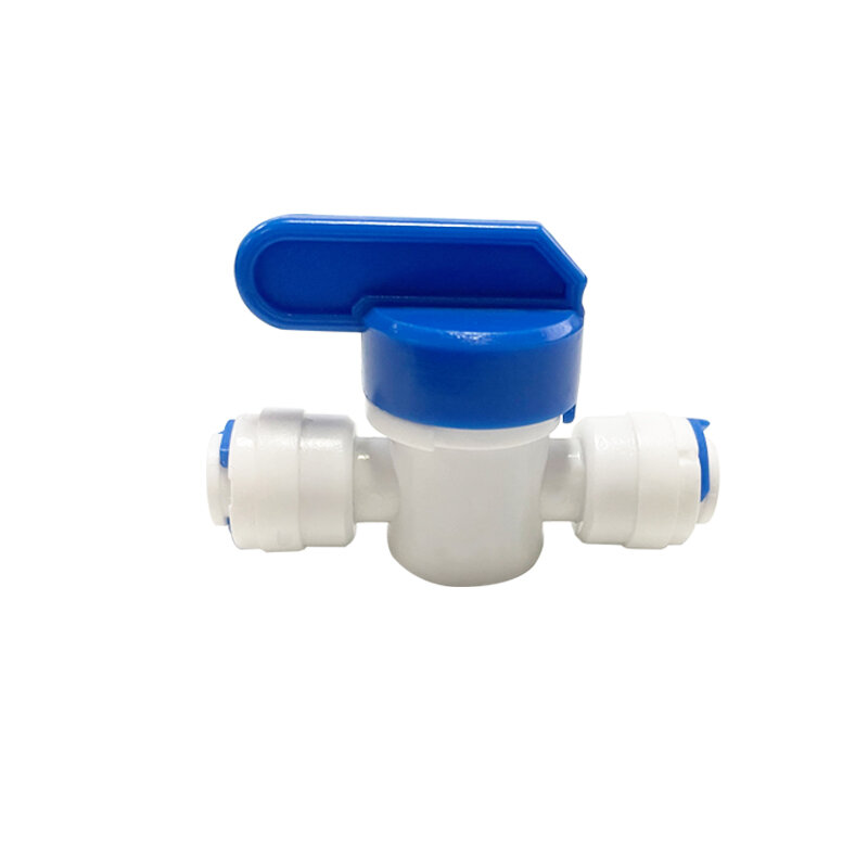 Tubo OD de ajuste rápido de 1/4 "para sistema de ósmosis inversa de agua RO, válvula de bola en forma de T + L + I, paquete combinado de 16 piezas