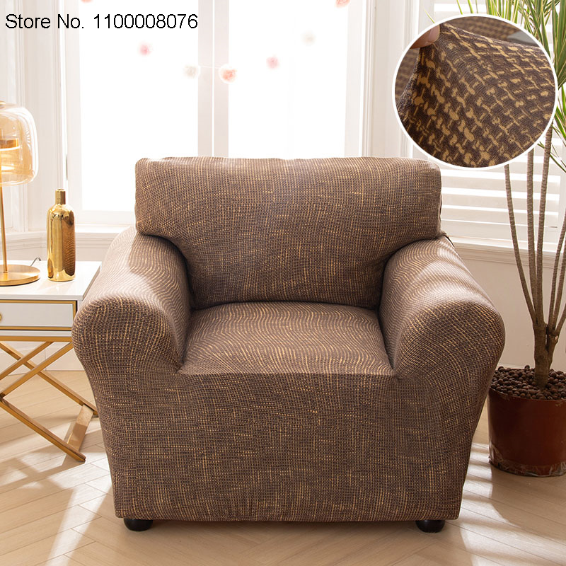 Capa de poltrona elástica sofá slipcovers moderno sofá capa para sala de estar cadeira protetor capa funiture 1/2/3/4 assento