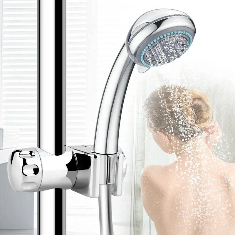 Shower Mounting Brackets Shower Lift Rod Support Bracket Adjustable Rail Slider Shower for Head Holder for Slide Bar G6KA
