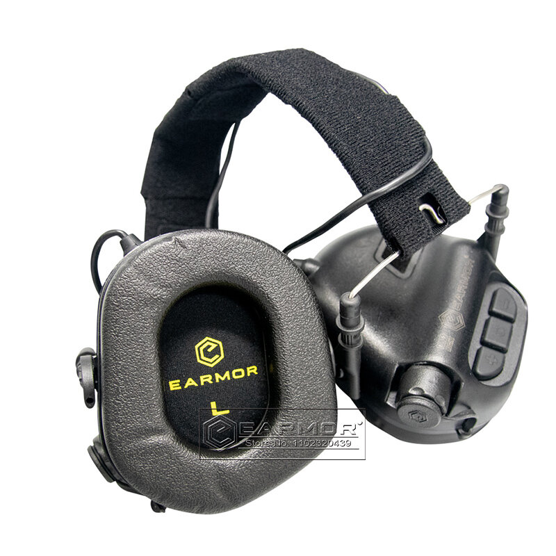Earmuffs de tiro militar ao ar livre fone de ouvido tático m31 mod3 proteção auditiva eletrônica earmuffs com cancelamento de ruído