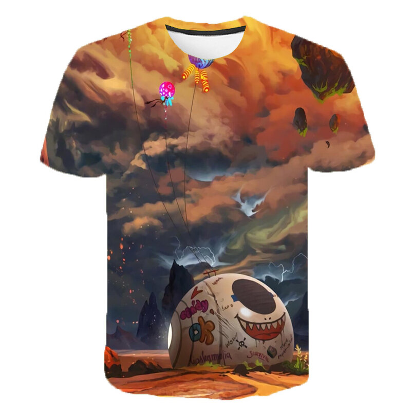Universe Planet Space Galaxy 3D T-shirt uomo donna bambini T shirt 3D Print Star Sky Cool Tees Boy Girl Fashion Streetwear Tops