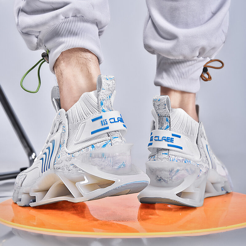 Buty męskie Sneaker męskie obuwie męskie Tenis luksusowe buty trener Race oddychające buty koszykówka sportowe buty do biegania i chodzenia