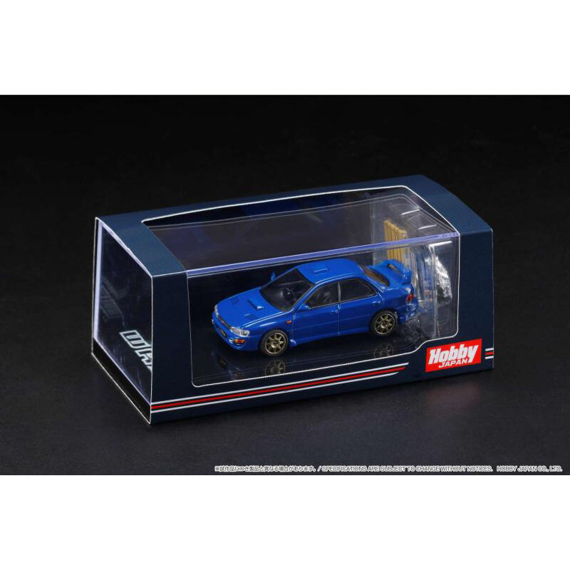 Hobby japão 1:64 subaru impreza sti wrx gc8 rally esporte liga diorama carro modelo coleção carros em miniatura brinquedos em estoque