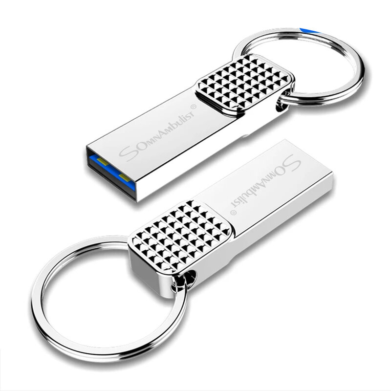 Unidad Flash Mini USB de Metal de pequeña capacidad 3,0, unidad Flash portátil de 2GB, 1GB, 512MB, 256MB, 128MB, 64MB