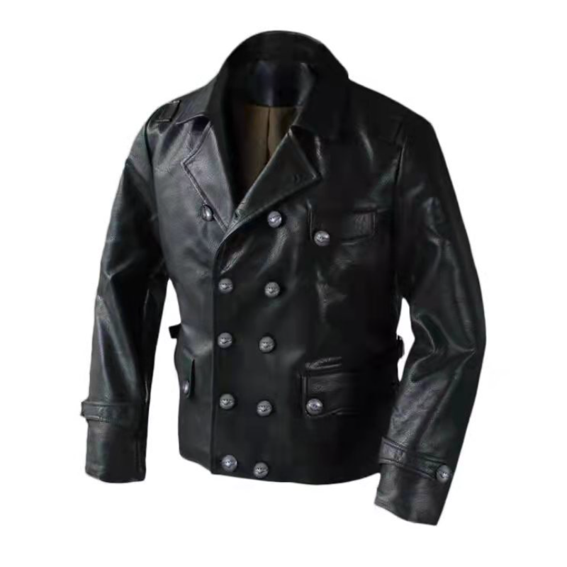 Jaqueta de motocicleta casacos roupas masculinas outono e inverno