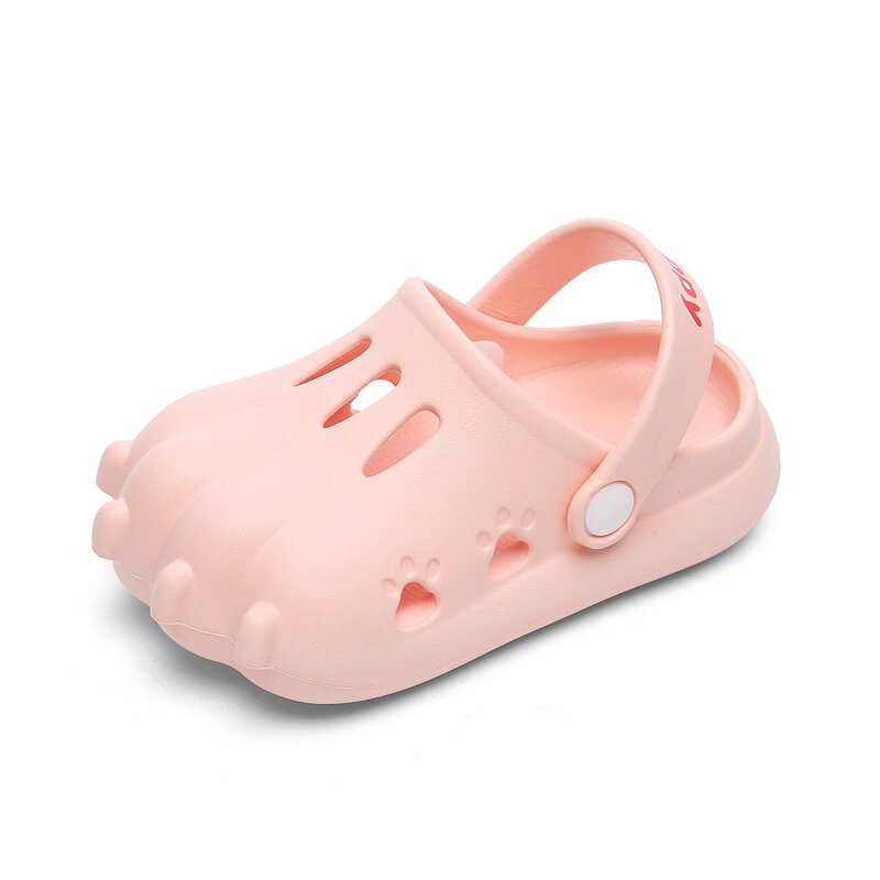 2022 sandálias do bebê antiderrapante tamancos bonito crianças animais chinelos de bebê respirável menino crianças menina luz crianças sapatos frete grátis