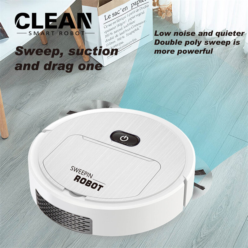 New Xiaomi Wireless Smart Robot Vacuum 3-in-1 Cleaner Multifunctional Super Quiet Vacuuming Mopping Humidifying For Home Use