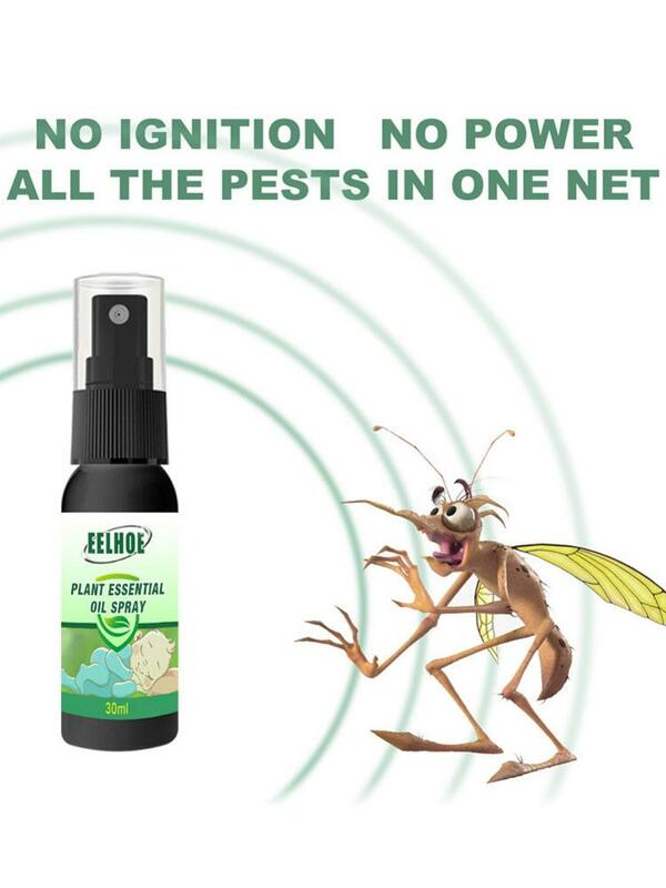 Natural 30ML Repellant Antipruritic Liquid Home Bugs Anti Mosquitoes Liquid Spray Household Insect Mosquito Spray