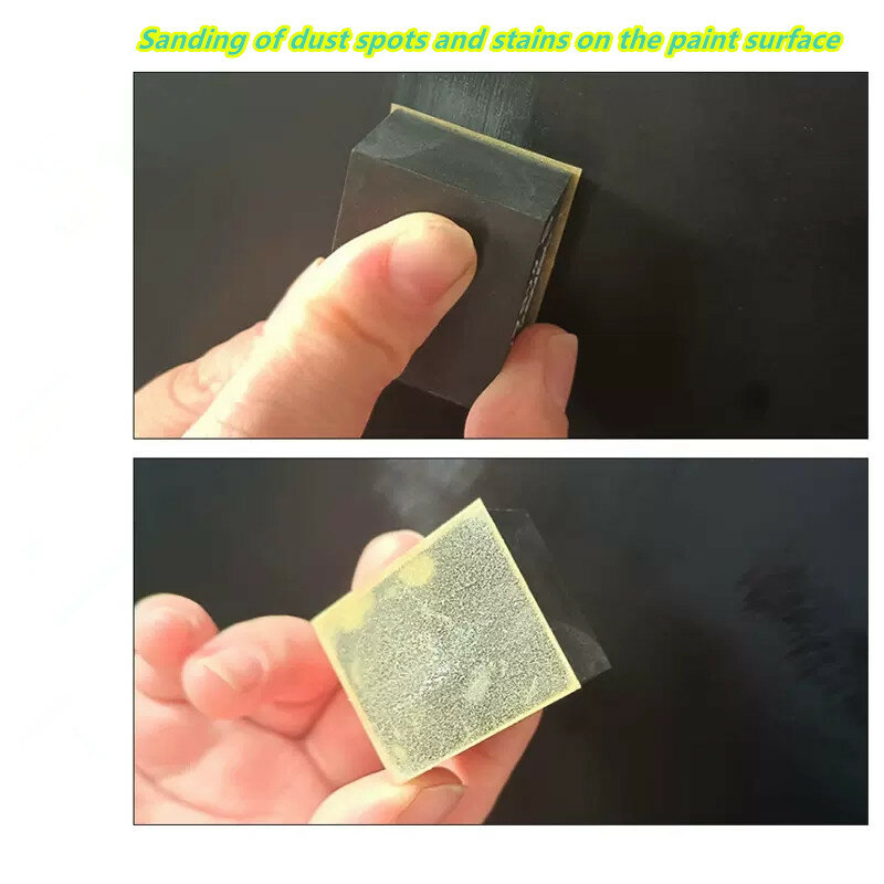 Papier de verre japonais Kovax Point pour outils de polissage bloc de ponçage Kit de lavage automobile carrosserie peinture poussière tache meulage fin