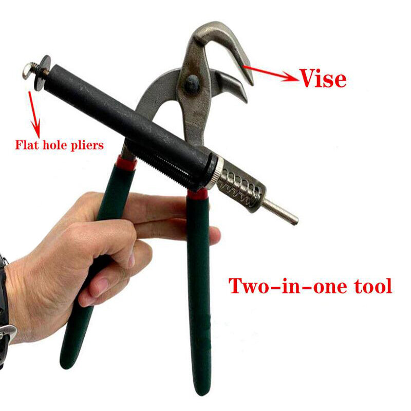 Car dent tool clamp side flat hole dual purpose pliers barb flat eye plus side flat fender side eyebrow trimming pliers