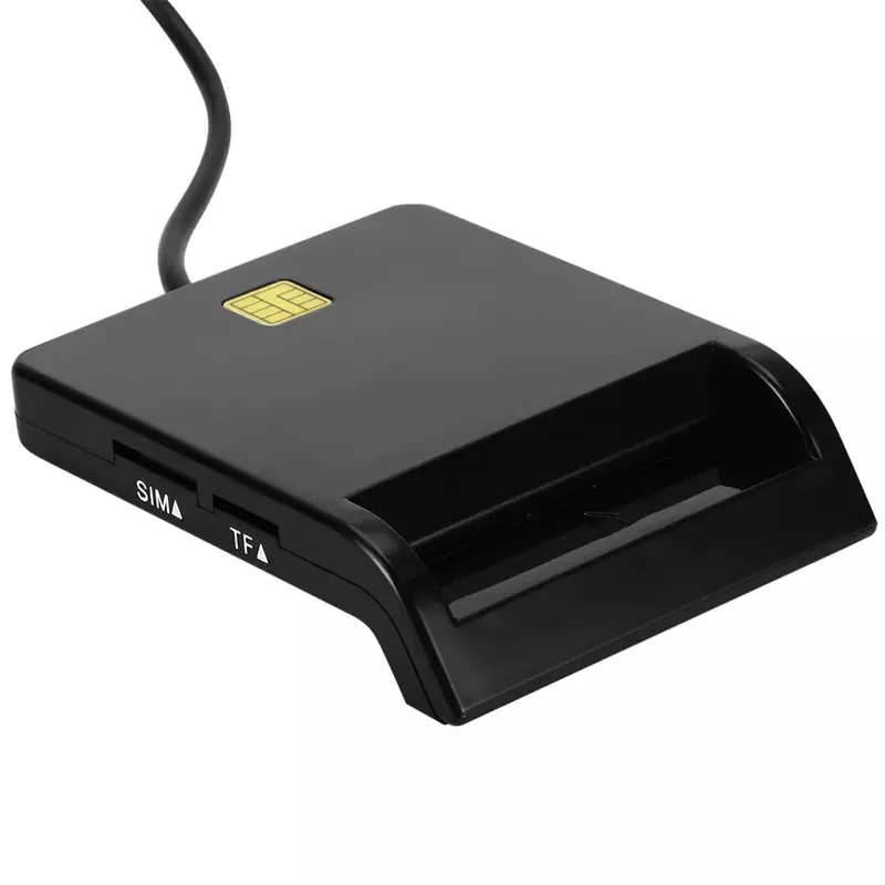 SIMCard Reader For Bank Card IC/ID EMV SD TF MMC Cardreaders USB-CCID ISO 7816 for Windows 7 8 10 Linux OS