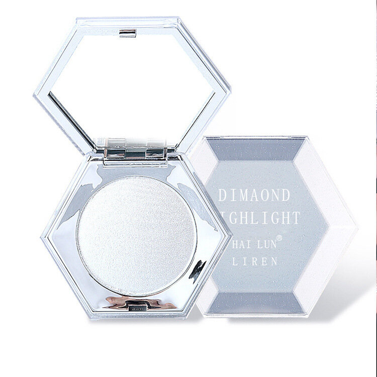 Diamond Gezicht Markeerstift Glitter Poeder Palet Langdurige Verhelderende Parelmoer Luminizer Waterdicht Gezicht Make-Up Hoogglans